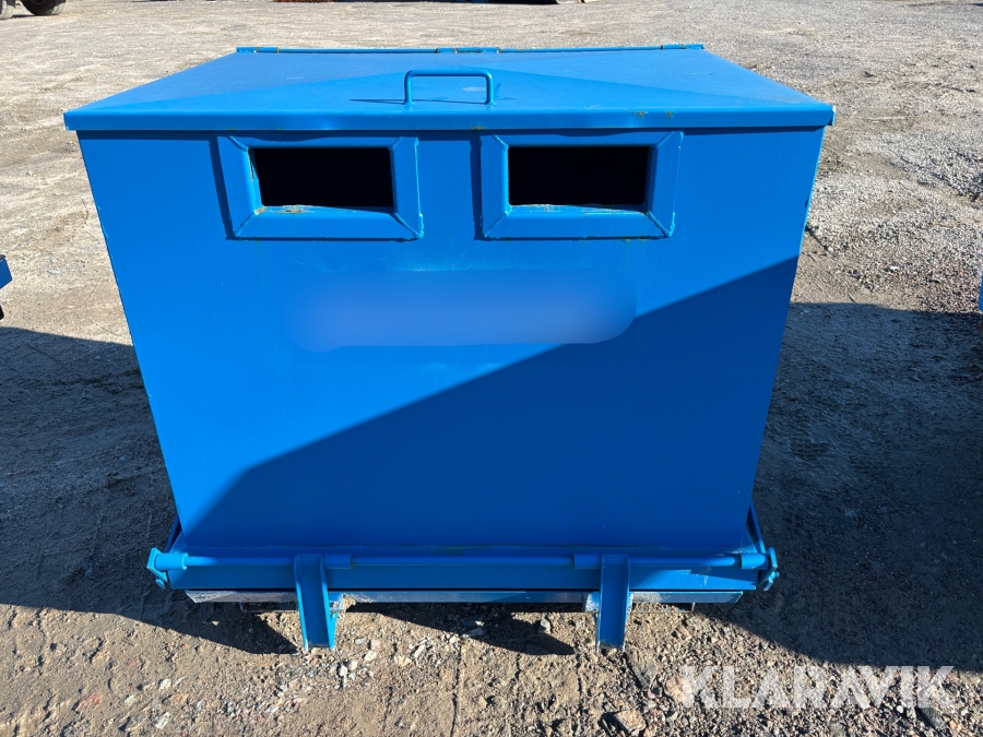 Bottentömmande container med lock AJ Produkter