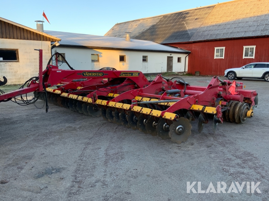 Tallrikskultivator Väderstad Carrier 650
