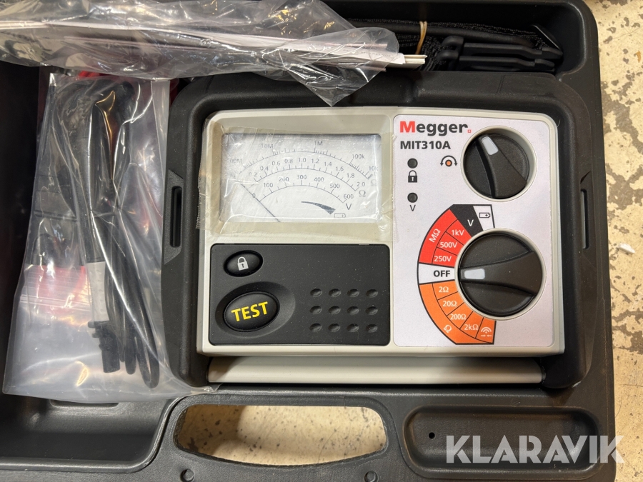 Insulationstestare 2st Megger Mit310a