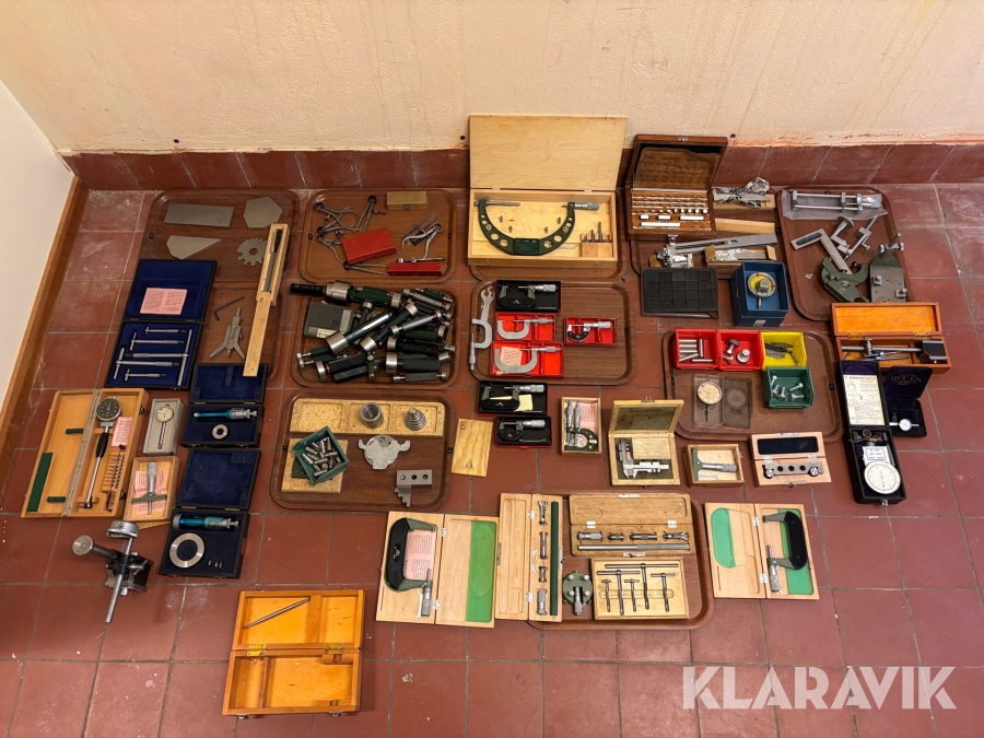 Parti med mätinstrument