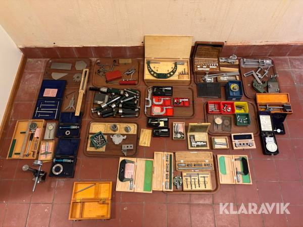 Parti med mätinstrument