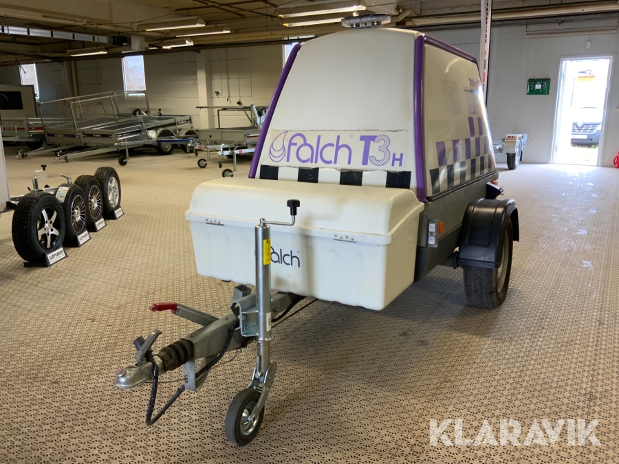 Spolsläp / Hetvattensläp Falch T3H