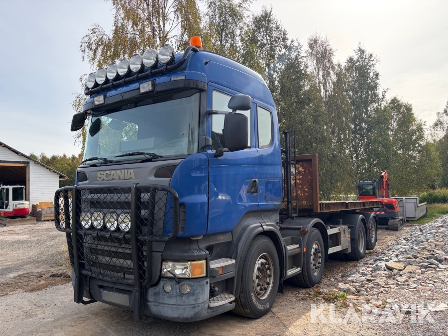 Lastväxlare Scania R470 med 2 st flak
