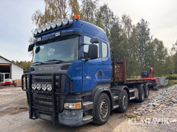 Lastväxlare Scania R470 med 2 st flak