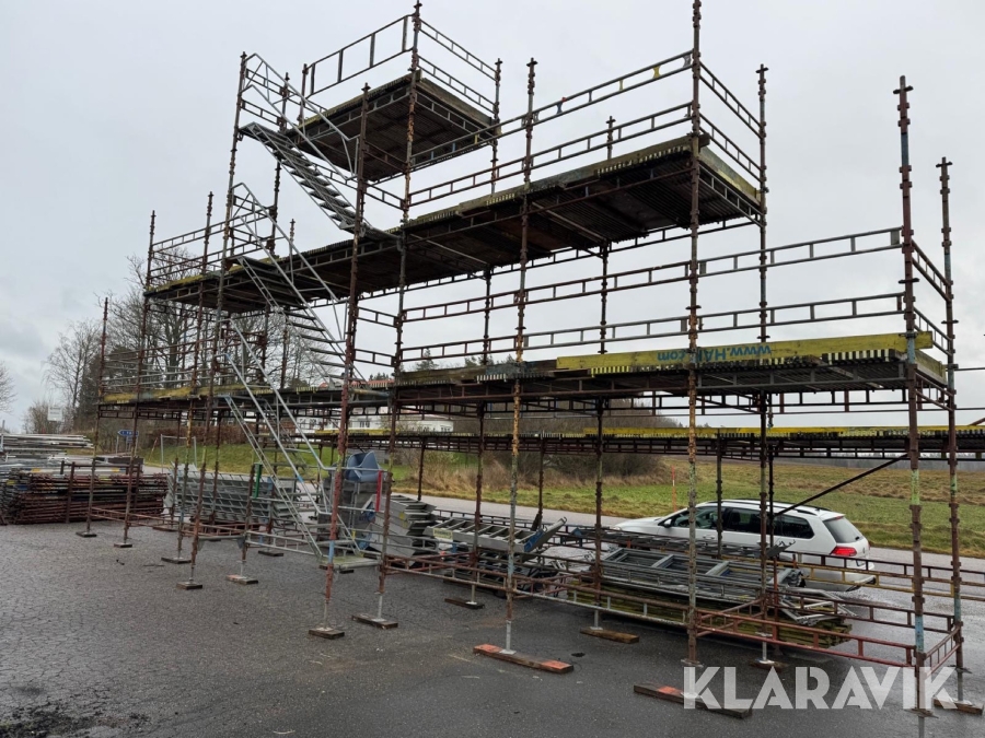 Ställningsmaterial Haki ca 100 m2