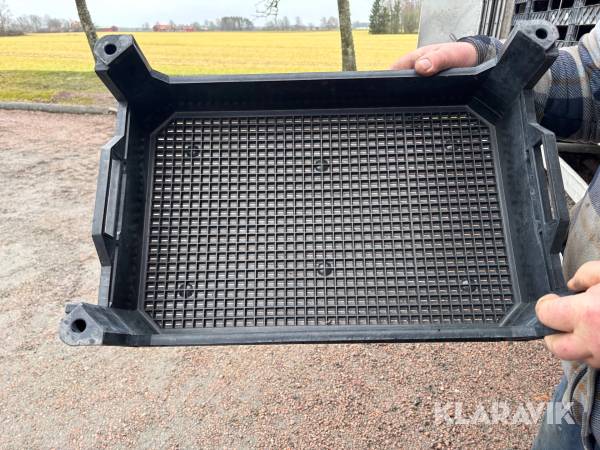 Plastbackar Beekenkamp stapelbara 550st