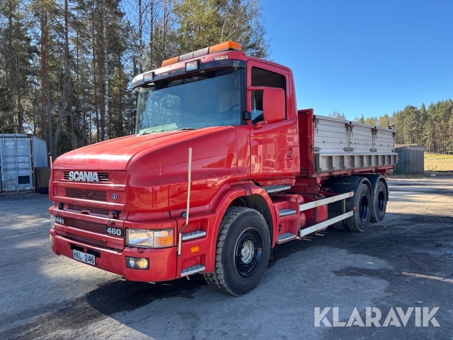 Tippbil Scania T144 V8