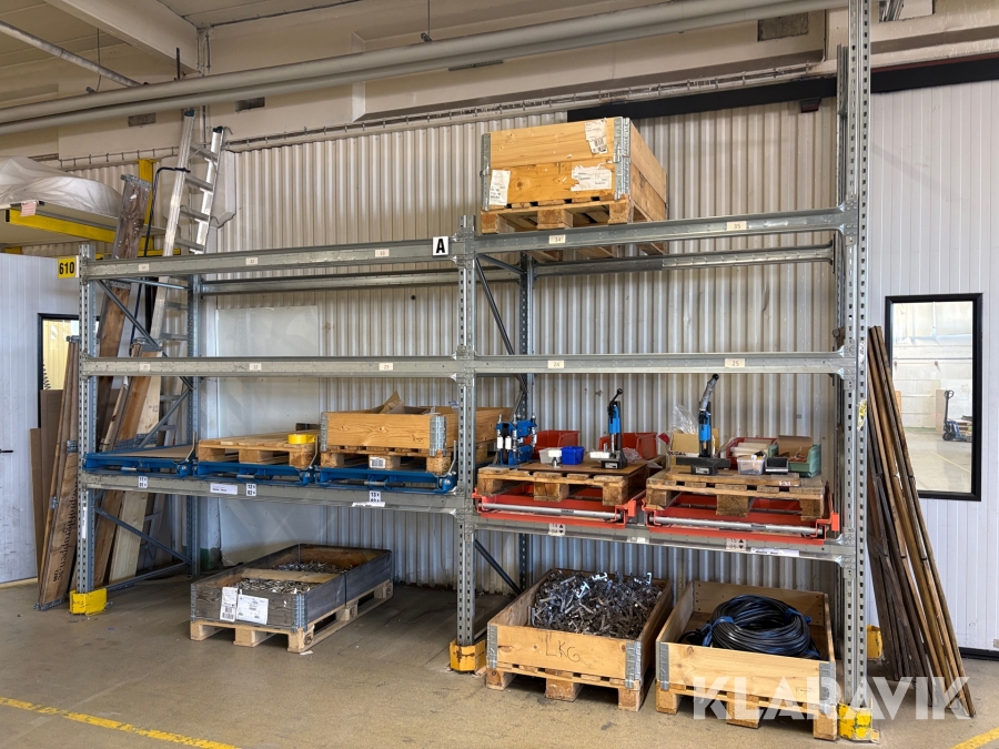 Pallställage 20 pallplatser