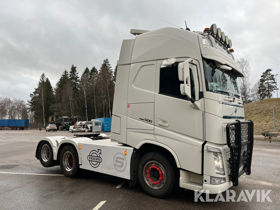 Dragbil  Volvo FH 500 Lyftbar tandem