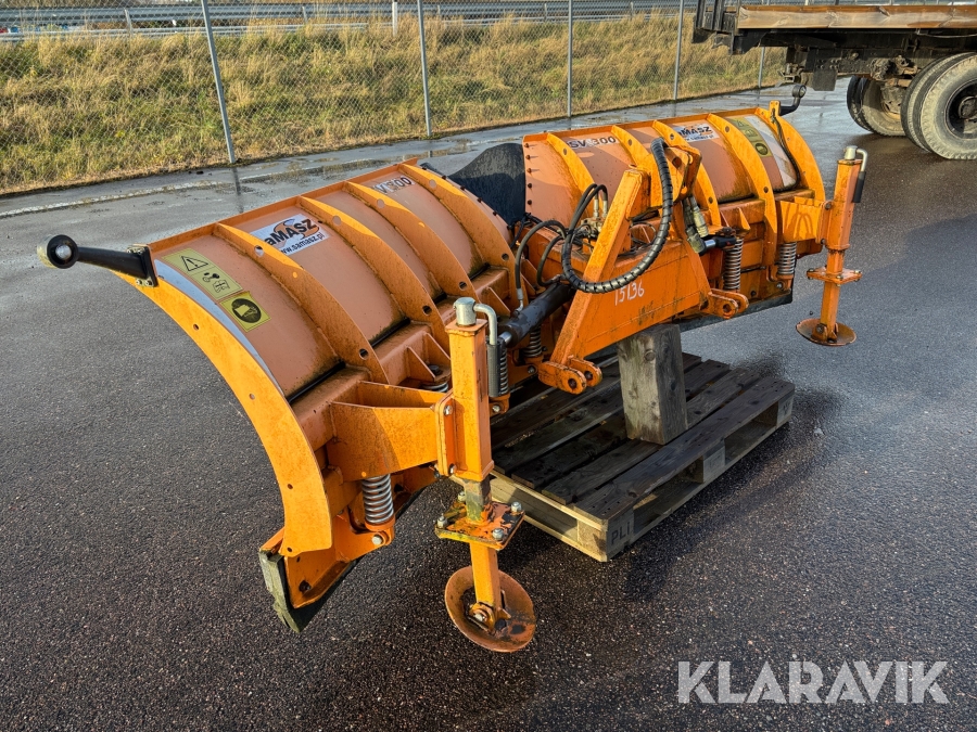 Vikplog Samasz PSV 300 med trepunktsfäste