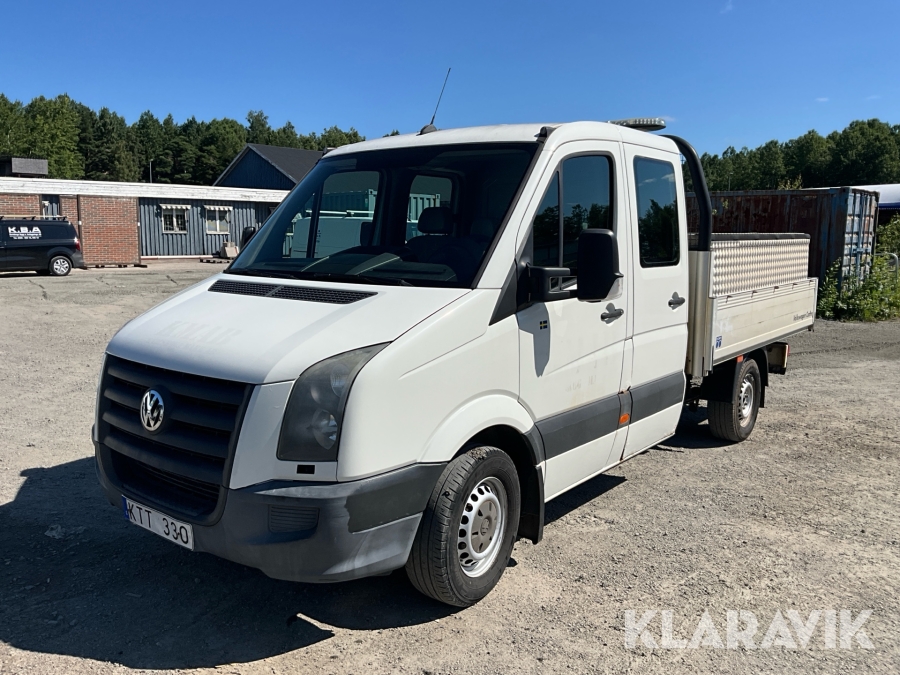 Lätt lastbil Volkswagen Crafter 35 2.5 TDI med kran