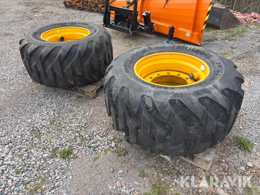 Hjul Trelleborg Twin Forestry T480 600/55-26.5 2st