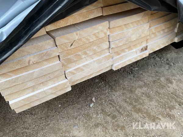 Ytterpanel 22x170/ 1,162m3 vit
