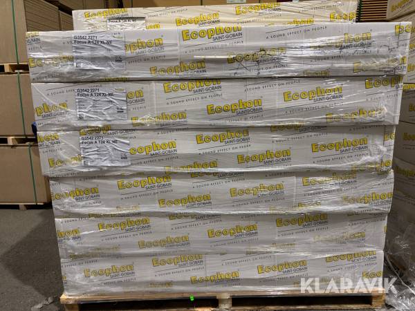 Akustikskivor Saint-Gobain Ecophon Focus A T24 XL NE 13 kartonger