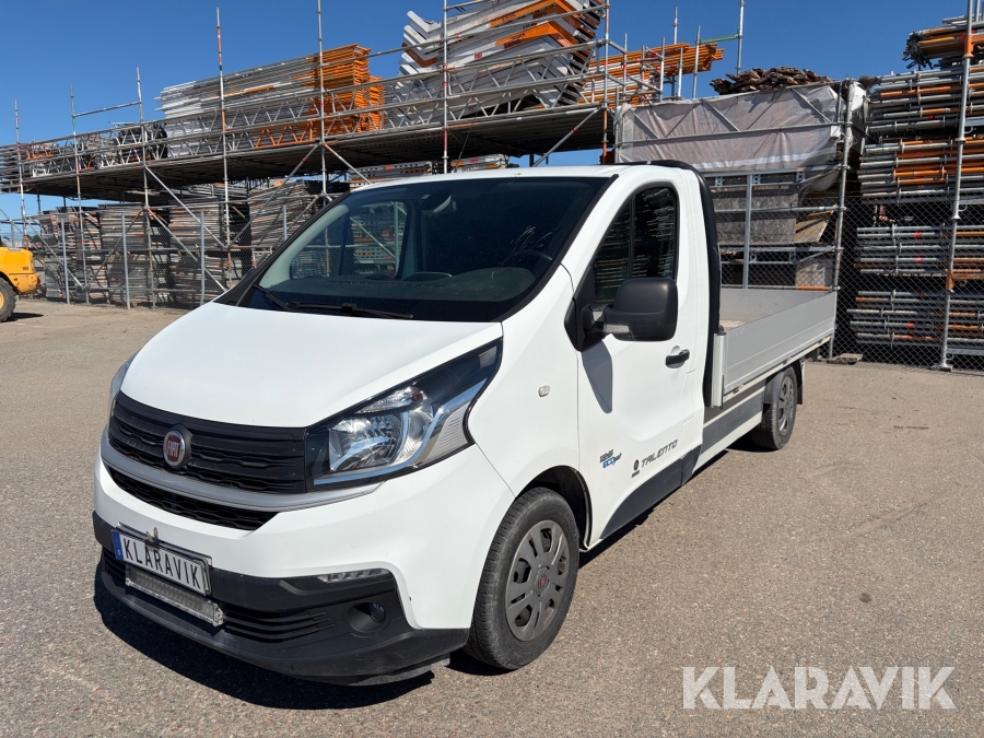 Lätt Lastbil Fiat Talento Chassi Cab 1.2t