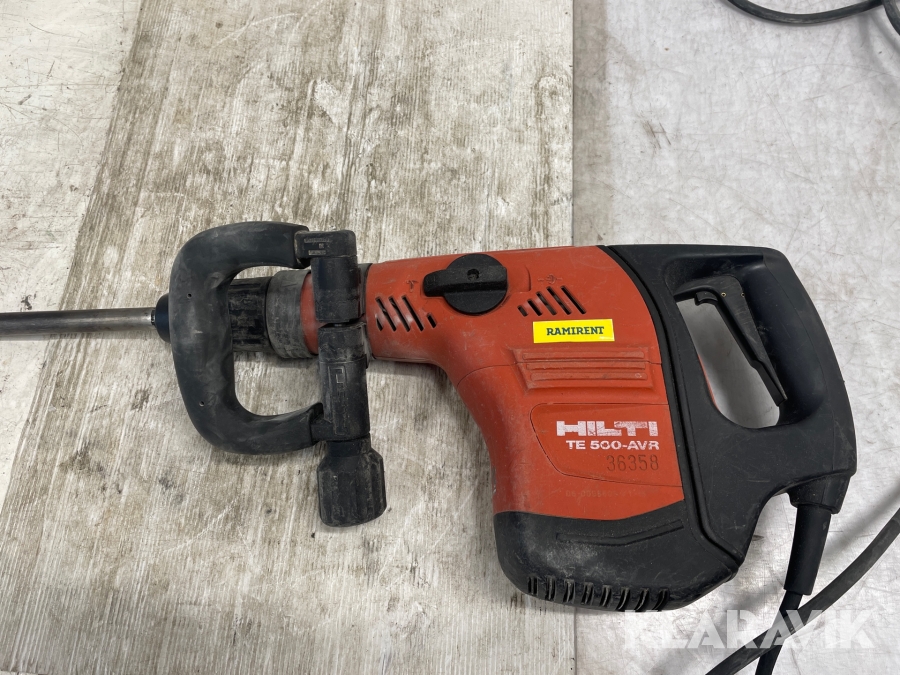 Mejselhammare Hilti TE500AVR, Svalöv, Klaravik auktioner