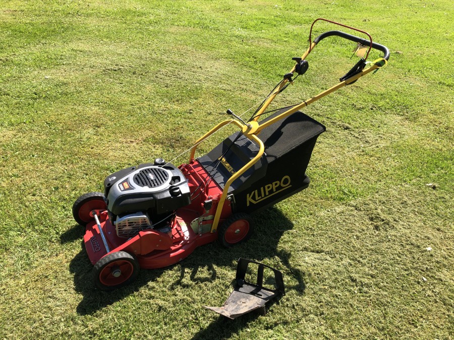 Gräsklippare Klippo med uppsamlare