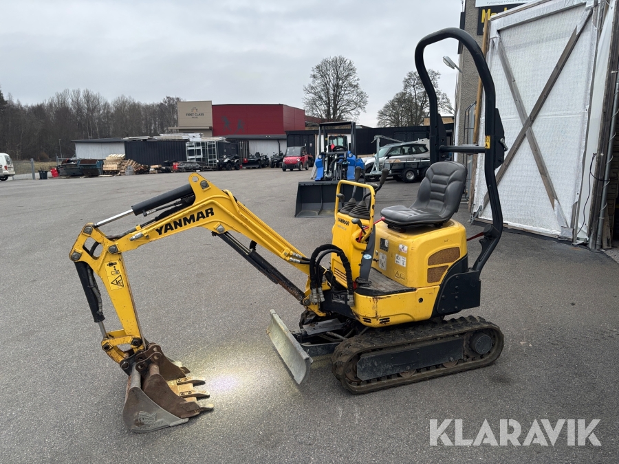 Minigrävare Yanmar SV08-1A