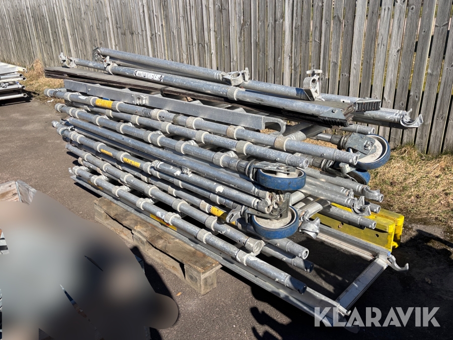 Rullställning i aluminium Zip-up VX300 smala modellen