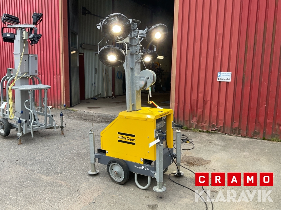 Lighttower Atlas Copco HiLight E3+ 4x160W