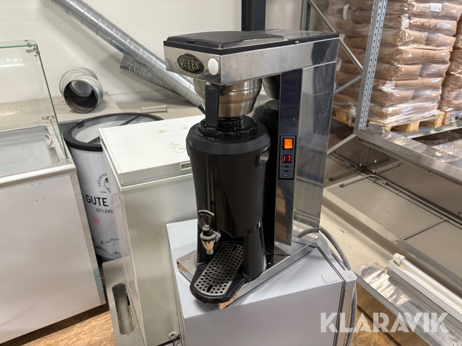 Kaffebryggare / Termosbryggare Coffee Queen Mega Gold A med 4st termosar