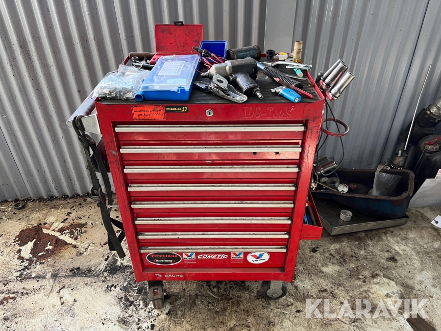 Verktygsvagn inkl. verktyg IDG-Tools