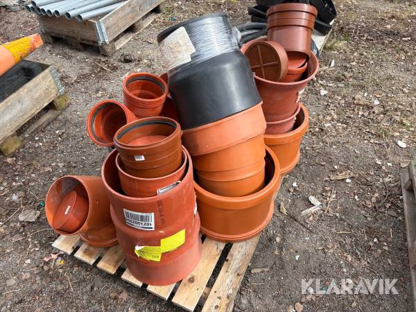 Rördelar blandat parti