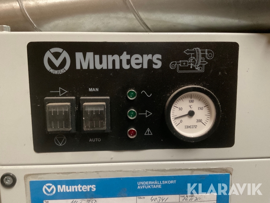 Avfuktare Munters MLT350 E