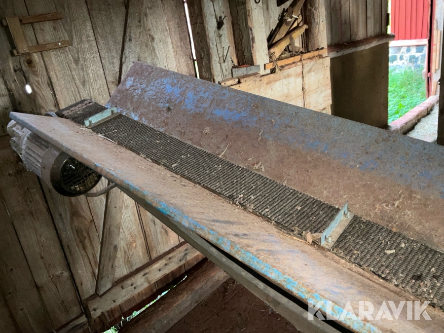 Vedkap, vedklyv och transportör