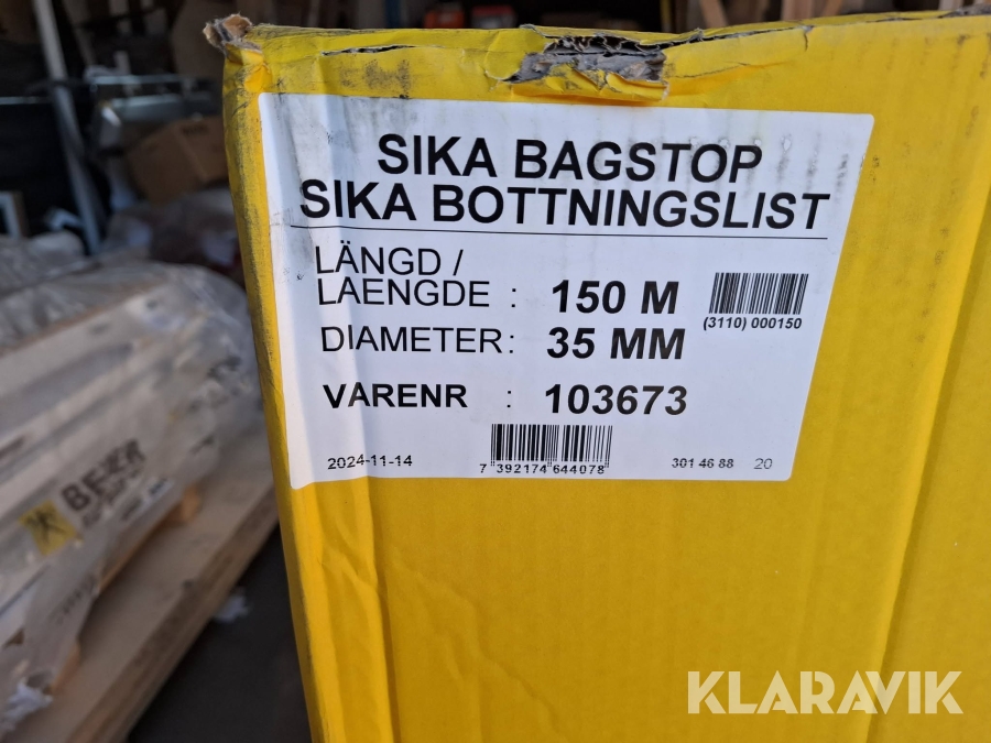Bottningslist Sika 35mm