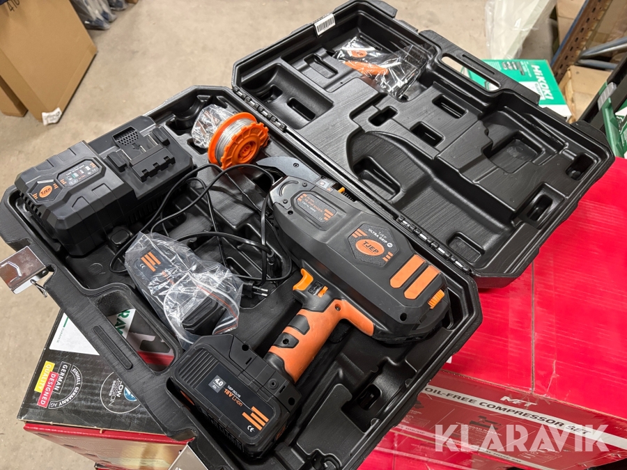 Najmaskin Kyocera Tjep Ultra Grip 40 inkl batteri och laddare