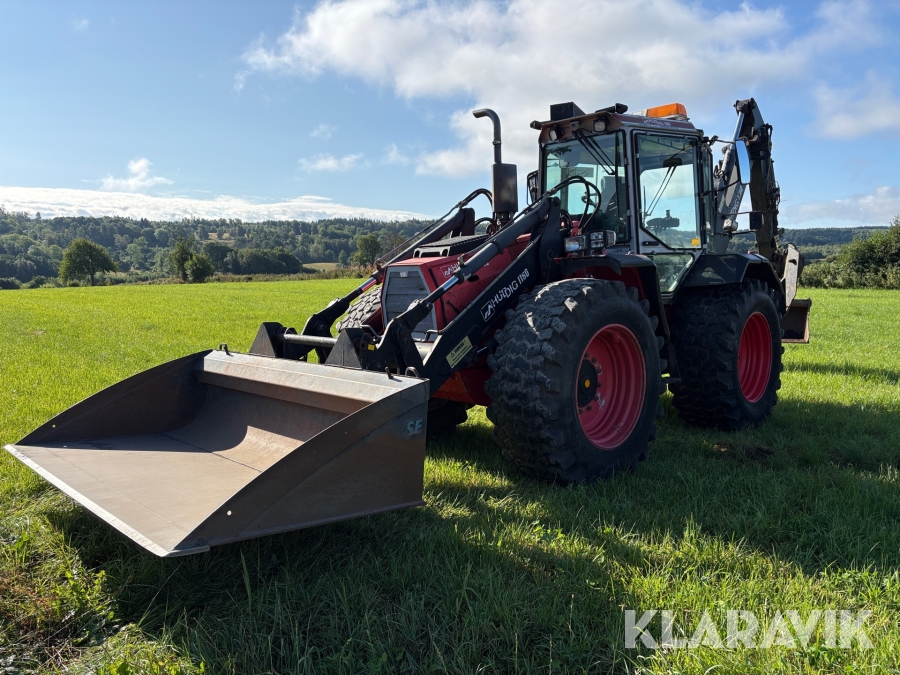 Grävlastare Huddig 1160 med tiltrotator & skopor