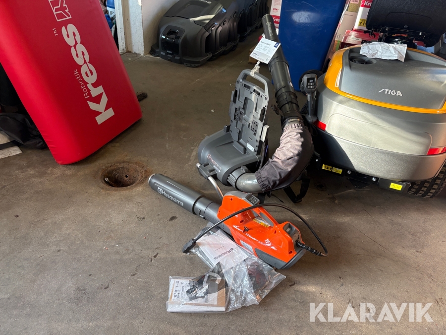 Lövblås 2 st Husqvarna 550iBTX & 530iBX
