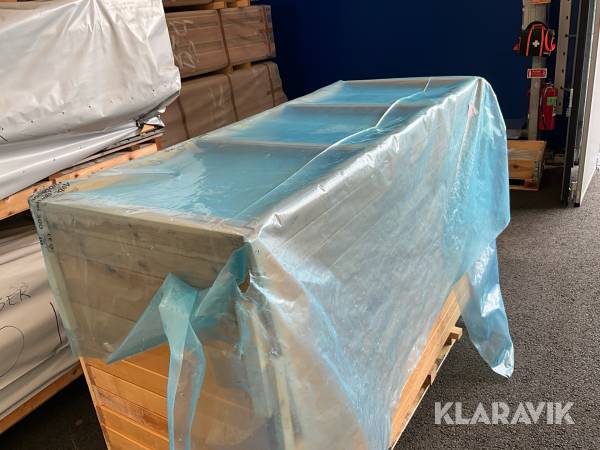 Fönster glaspartier 15st för inomhusmontage 890x2280