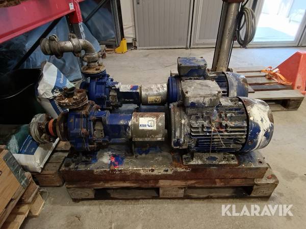 Centrifugalpumpar KSB ETN050-032-200 D209MM 29,22 M3/H 2st
