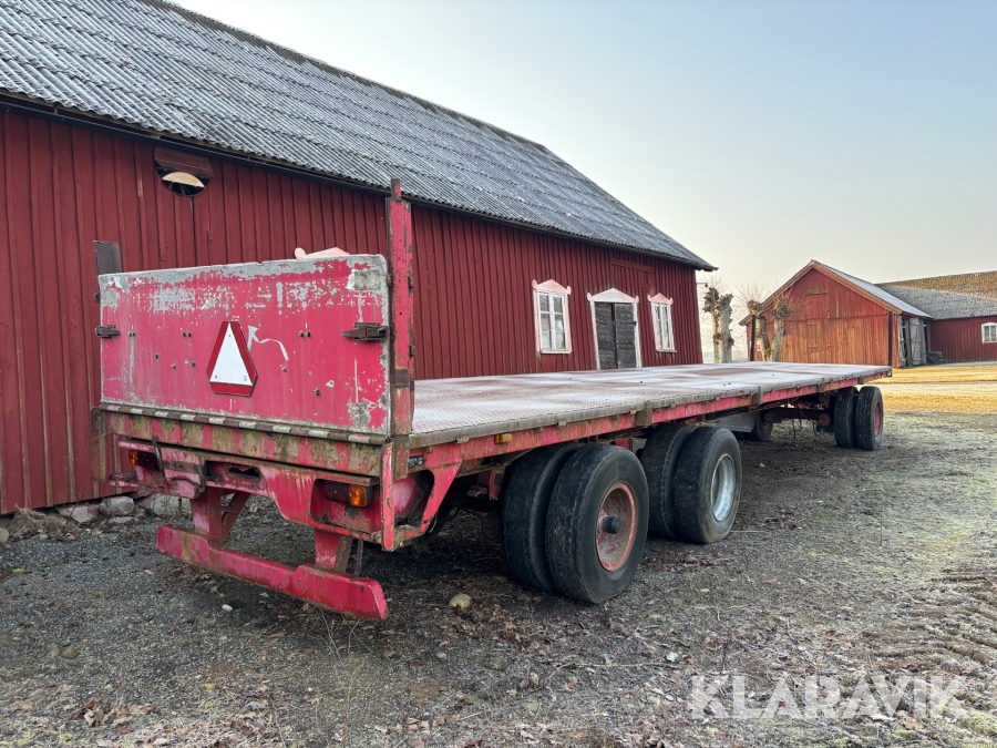 Rundbalssläp 12.5meter