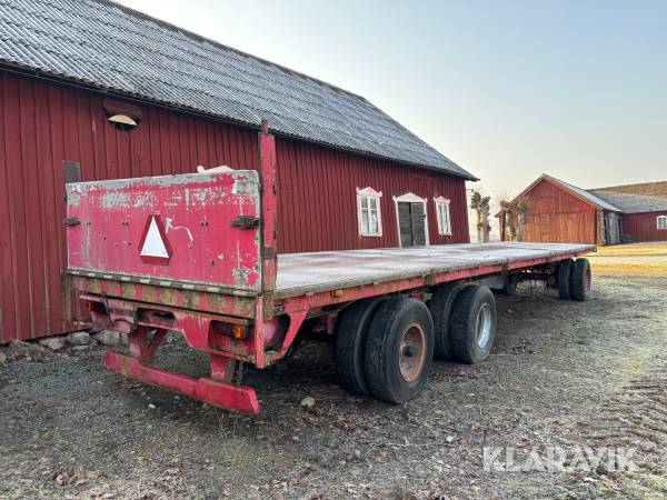 Rundbalssläp 12.5meter