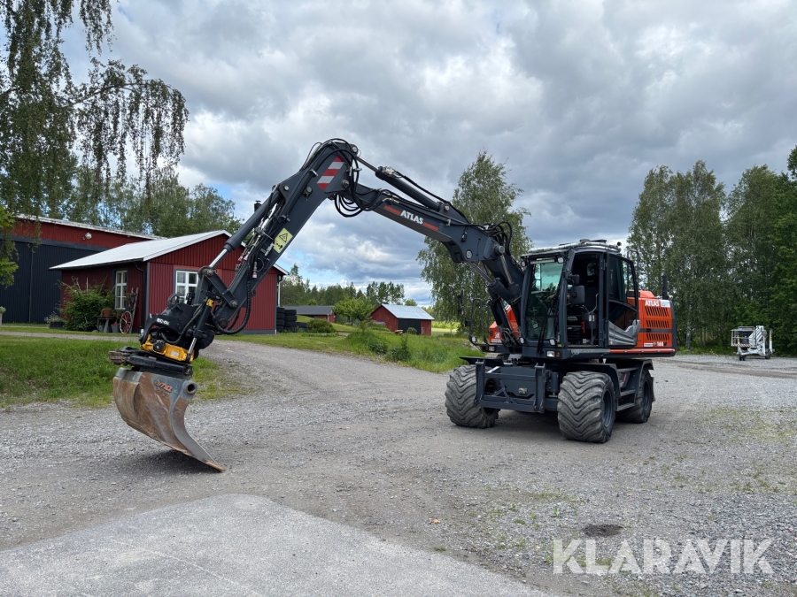 Grävmaskin Atlas 160W
