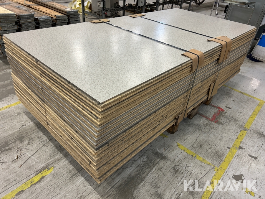 Spånskivegolv med laminerad yta Bergviksgolv 30 st