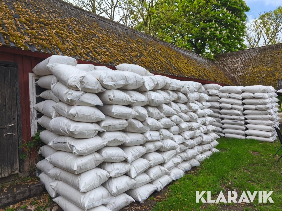 Perlite isolering Allmoge Isolering Hydrofoberad 0-3mm - Totalt 16m3