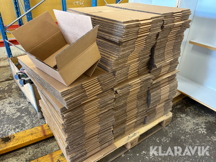 Kartonger dubbelwell ca 220 st