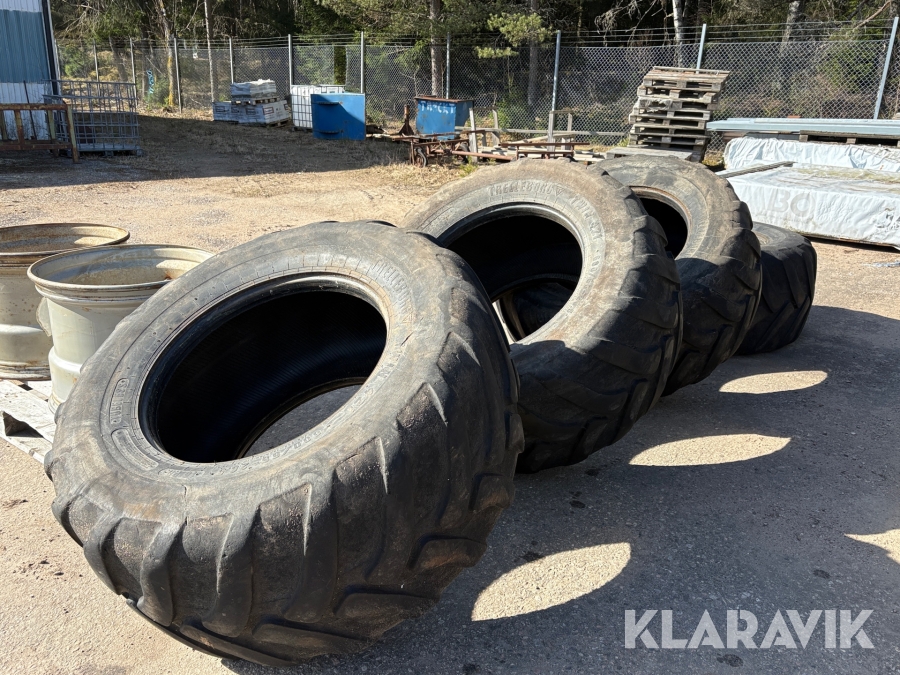 Entreprenaddäck Trelleborg Twin 421 600/55-26.5 4st