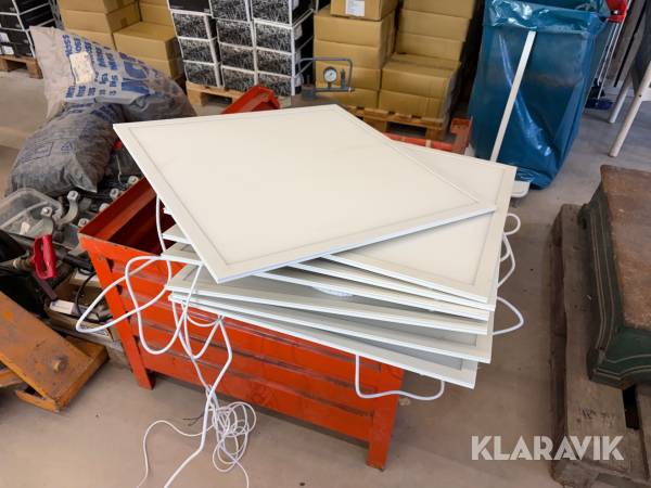 Led- armaturer 60x60 / 3000K , 7st
