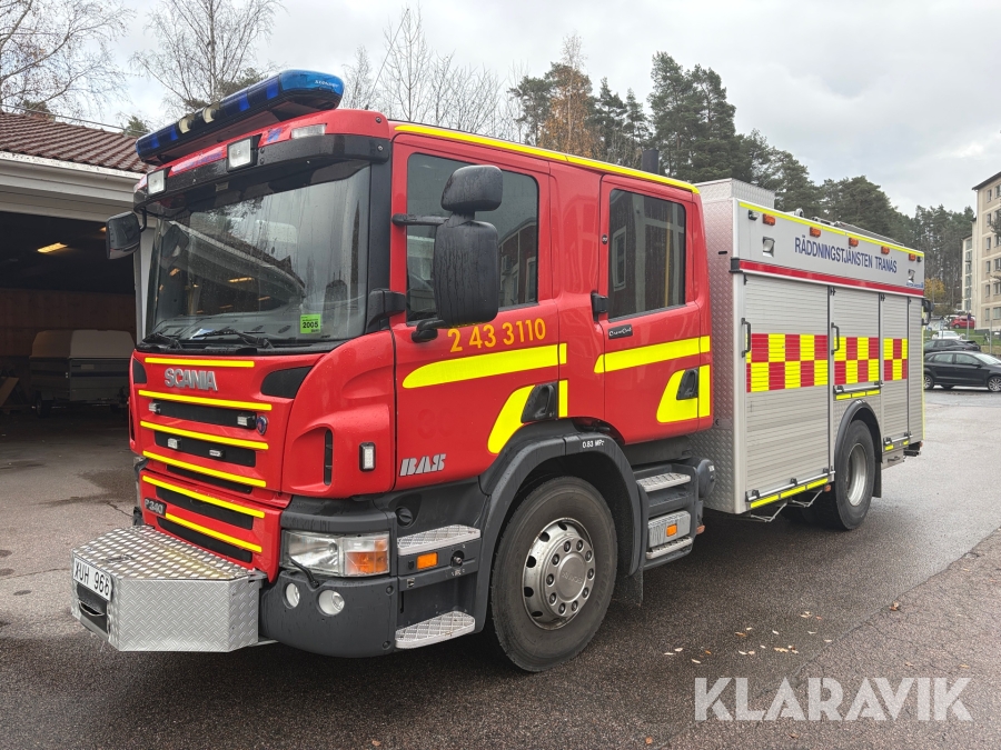 Brandbil / Basbil Scania P340