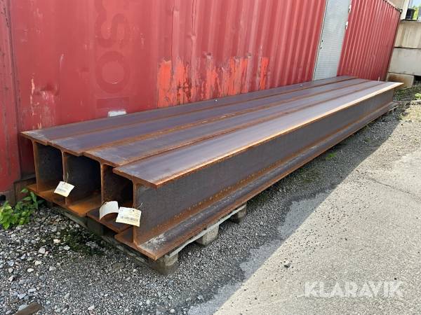 Stålbalkar HE 400 A 4st
