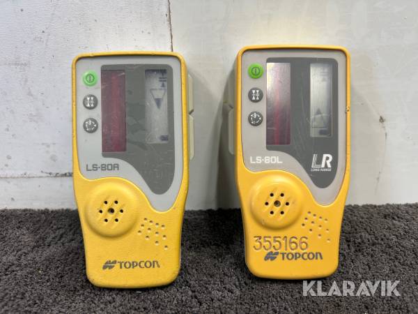 Lasermottagare Topcon Ls80L, Ls80R