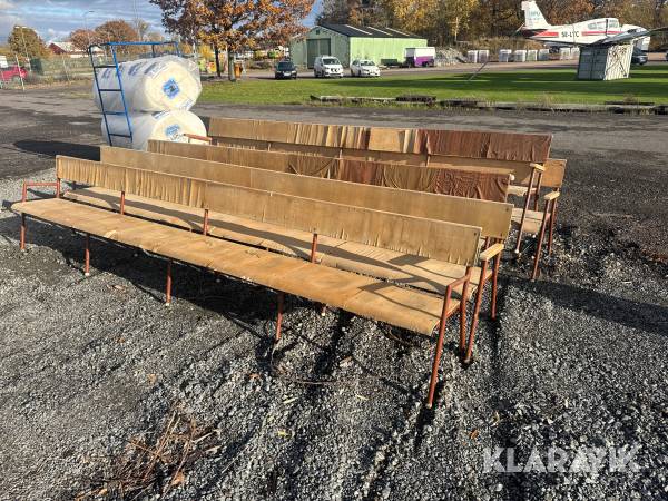 Kyrkbänkar 5st
