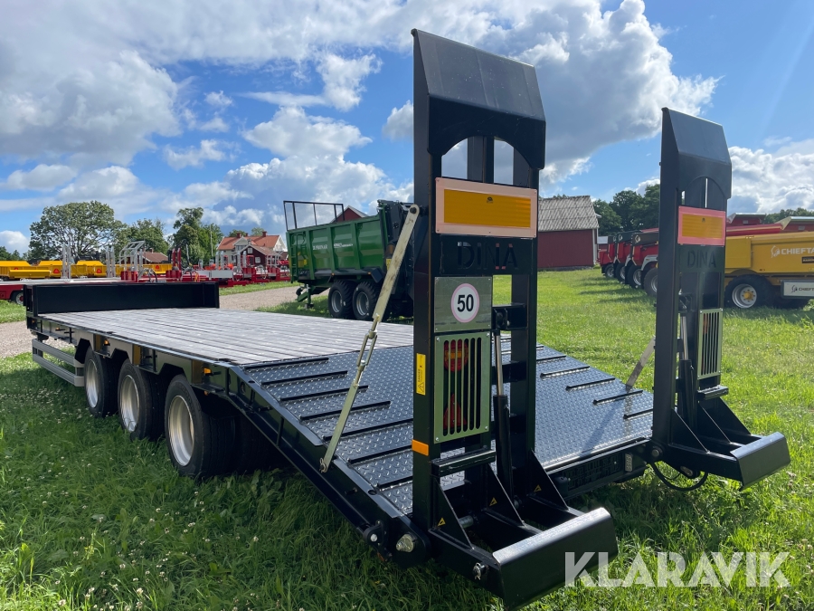 Maskintrailer Dinapolis LL-21 3 axlar