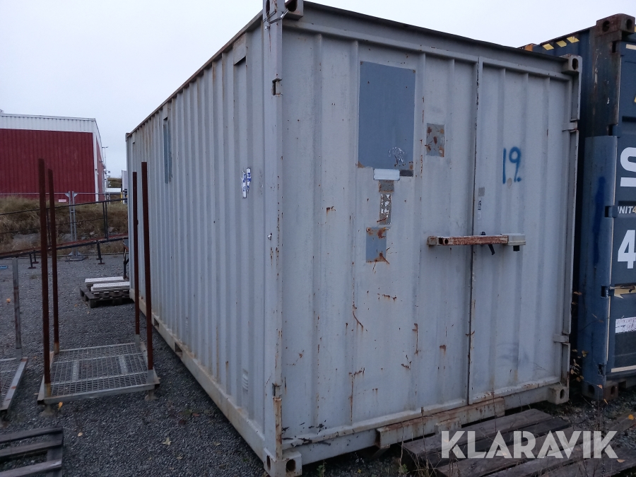 Container isolerad