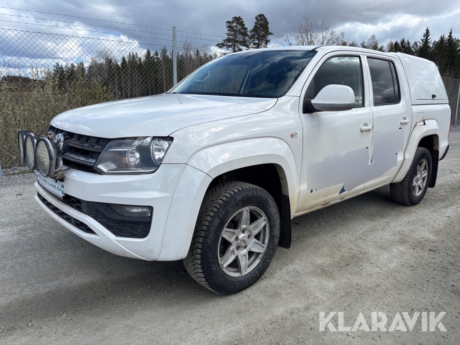 Pickup Volkswagen Amarok v6 4-motion med kåpa